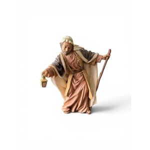 Vtg 1991 Nativity Villager Figure Resin Made Italy Castagna Collection EUC